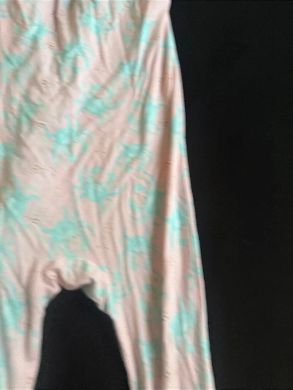Infant One-Piece Zipper Pajamas in Pink and Mint
